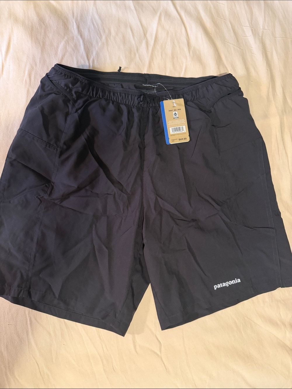 Patagonia Black Men's Strider Pro Shorts